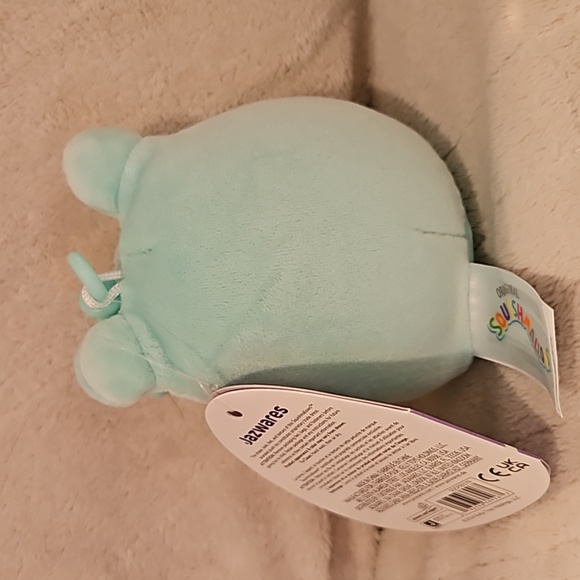 1/$6 or 2/$10 NWT Squishmallow Fritz - Frog Clip-On Keychain Plush (3.5 in.) - Picture 5 of 10